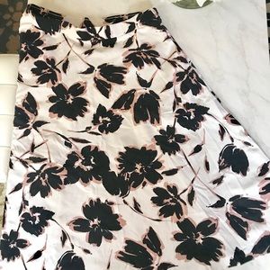 Floral High Waist Skirt